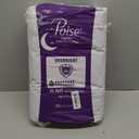 Poise Overnight Incontinence & Postpartum Pads for Bladder Leaks, 8 Drop Extra Coverage, 72 Count (2 Packs of 36), (Long)
