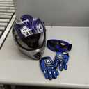 TCMT Youth Dirt Bike Helmet DOT Certified - Kids Full Face Motocross ATV Helmet with Goggles, Gloves and Helmet Bag for Off-Road, BMX, MX, Street Riding Size: Youth Medium