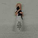 Cat Mom Gifts for Women, Cat Gifts for Women, Cats Lover Gift, Best Cats mom Ever, Sculpted Hand-Painted Figurine (Black)