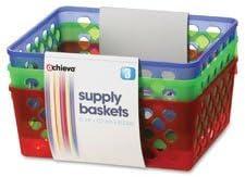 Officemate OIC26203 Achieva Supply Baskets44; 3 Per Pack