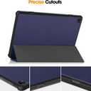Case for TECLAST T50 11.0 inch Tablet, Folding Folio Ultra-Thin PU Leather Stand Case Cover for TECLAST T50 11.0 inch (Navy Blue)