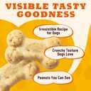 Peanut Butter Dog Treats, High Protein, Chicken Flavor 7.05 oz | Limited Ingredient Training Treats, Healthy Dog Biscuits for Small, Medium and Large Breeds with Muscle Support