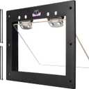 Raccoon One Way Eviction Door - Raccoon Trap Contactless Excluder for Outdoor Spaces Like Attics, Chimneys & Under Decks. Fast Results, Easy DIY Installation Small