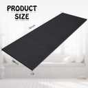 Amylove 1 Pack Polyurethane Foam 1/2" x 24" x 72" High Density Cushion Upholstery Foam Sheet for Seat Replacement DIY Projects Chairs Headboards Sofas Home (Black)