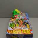 Hot Wheels Toy Car Track Set, City T-Rex Blaze Battle Playset & 1:64 Scale Die-Cast Vehicle, 18 Tall, Multiple Race Outcomes, Spinning Dinosaur Eyes