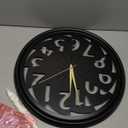 Modern Metal Wall Clock – Silent Non-Ticking, Battery Operated Clock with Hollow-Out Design, Decorative Clock for Living Room, Bedroom, or Office Wall Decor-18”