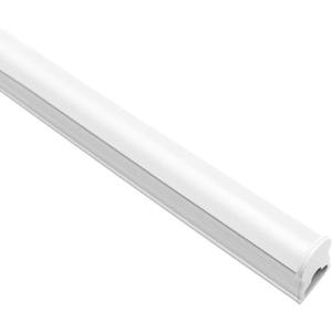 LightingWill LED T5 Integrated Fixture 4FT, Warm White 3500K, 14W, Linkable Shop Light, Ceiling and Under Cabinet Light, Corded Electric with Built-in ON/Off Switch, 1 Pack