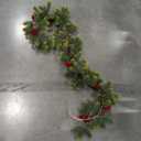 Artoid Mode Beige Xmas Tree Christmas Table Runner, Seasonal Winter Kitchen Dining Table Decoration for Home Party Decor 13x72 Inch