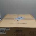 Ceiling Fans with Lights, 24 Inch Flush Mount Fandelier Ceiling Fan, Remote Control, Low Profile, Reversible DC Motor, Dimmable LED Fan for Bedroom, Kitchen, Dining, Office (Black)