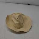 Straw Sun Beach Cowboy Hat for Women Short Brim Western Cowgirl Hat