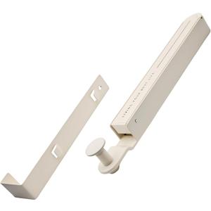 Heran Over The Door Hooks Hanger with Retractable Rod, Foldable Clothes Drying Rack Fit Door up to 1.7", Rust-Resistant Hooks for Laundry Bathroom Bedroom, Ideal for Travel Hotel (1)