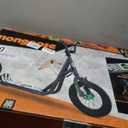 Mongoose Expo Kick Scooter, BMX-Style Handlebar & Brake Cable Rotor, Wide Foot Deck for Kids Youth Boys Girls Ages 6 and Up, Rear Axle Pegs, 12-Inch Air Tires, and Max. Weight of 175 lbs.
