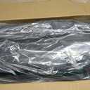 Foam Sleeping Pad for Camping - 1.25-Inch-Thick Waterproof Sleep Pad with Carry Straps for Cots, Tents, or Sleepovers by Wakeman Outdoors (Black)