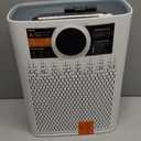 Air Purifiers for Home Large Room, Cover Up to 2400 Ft with True HEPA Filter, Smart Mode, PM2.5 Air Quality Display, 22dB Sleep Mode, Aromatherapy with 2X-Purification & 360Air Outlet, HAP603, White