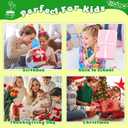 Montessori Kitchen Toys for Toddlers-Kids Knife Set for Real Cooking 15 Pieces Children Safe Knives Cooking Cutting Sets for Kids Toddler Toys Stocking Stuffers Gifts for Kids