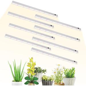 T5 Grow Lights, 2FT 120W (815W, 1000W Equivalent), Full Spectrum Grow Lights for Indoor Plants, 4000K, Plug and Play, Easy to Install, for Greenhouse & Plant Shelves (8 Pack)
