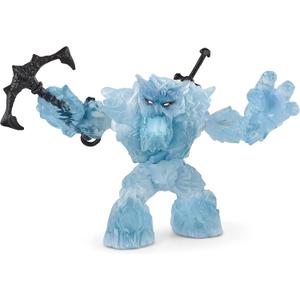Schleich Eldrador Creatures - 2 PC, 8" Ice Monster and Weapons Toy Set - Movable Monster Action Figure for Boys and Girls - Fantasy Rock Beast Figurine - Durable Creature - Fun Toys for Kids Ages 7+ (Multi)