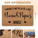 Doormat for Nana & Papa for Grandparents, Nana Gifts from Grandkids, Mimi Gifts for Grandma, Perfect Holiday Home Dcor & Birthday Surprises