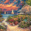 Chuck Pinson's Escapes: Peace After the Storm - 1000 Piece Jigsaw Puzzle by Buffalo Games
