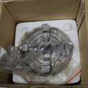 4-Jaw Metal Lathe Chuck, 3inch K72-80 4-Jaw Independent & Reversible Jaw Metal Lathe Chuck Turning Machine Accessories