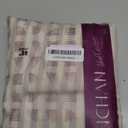 jinchan Striped Linen Kitchen Curtains 45 Inches Tier Curtains Farmhouse Modern Cafe Style Small Window Treatments Airy Light Filtering Rod Pocket for Living Room Bathroom 2 Panels Taupe Grey