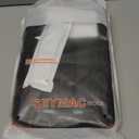 SEYMAC stock Case for iPad 9th/ 8th/ 7th Generation 10.2'', Shockproof with Screen Protector, Pencil Holder [360 Rotating Hand Strap] & Stand, for iPad 10.2 inch 2021-2019 (Black)