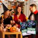 4" x 6"Halloween Invitation Card - 20 Fill-in Cards With Envelopes Wine Glass Skull Pattern Party Invitation Card - Applies To Costume Party, Scary, Birthday Invite Cards, Party Supplies - A06