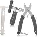 Bike Tool Set(3pcs) Bike Chain Tool Bike Link Plier Chain Checker Perfect Tool for Bike Repair
