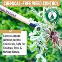 Grampa's Weeder - The Original Stand Up Weed Puller Tool with Long Handle - Made with Real Bamboo & 4-Claw Steel Head Design - Easily Remove Weeds Without Bending, Pulling, or Kneeling.