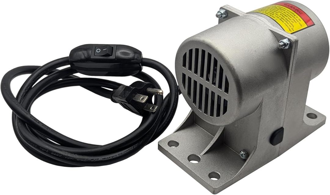 120V Vibrating Massage Motor for Bed, Table, or Chair (with Cord)