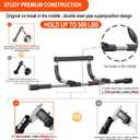 Ally Peaks Pull Up Bar for Doorway,Multiple Levels Width Adjustable Pull Up Bar Accurately Match Wide and Narrow doorframe,Indoor Chin-Up Bar Workout Bar,USA Original Patent