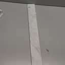 Daltile Perpetuo 3" x 24" Marble Look Porcelain Floor Bullnose Trim in Polished Brilliant White | (Sold by The Piece)