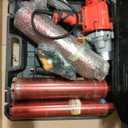 Diamond Core Drilling Machine, Handheld Dry and Wet Core Drill Rig, 1-1/4"Threaded Shaft, Equipped with Wet Drill Bits 1.25", 2.5", 3.25",4"and Water Pump Set, for Concrete Bricks and Stones