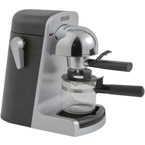 IMUSA 4cup Electric Bistro Espresso Cappuccino Maker, Silver
