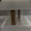 12 Pack Clear Glass Hurricane Candle Holders 14 Inch Tall