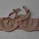 Glamorise Women's Plus Size Wonderwire Posture Back Bra Underwire #9265 (38DD, Cafe)