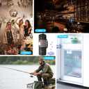 380 Pack Reusable Ice Cube for Drinks - Refreezable Plastic Ice Cubes Without Diluting BPA Free, Washable Ice Cube for Whiskey Coffee Bars Party Ice Bath Camping (Color-changing, Square-380Pack)