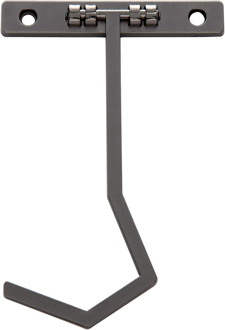 Metal Banana Hanger - Under Cabinet Hook for Kitchen Items. Keep Bananas Fresh (Gun Color X 1pc)