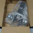 Upgraded 4-in-1 ATV/UTV Trailer Hitch with 2-Inch Receiver Tube, Multi-Purpose Tow Adapter, 1-7/8-Inch & 2-Inch Dual Ball Mount, Includes Pin & Clip, MAX 6,000 LB GTW, Matte Black