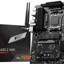 MSI PRO B650-S WiFi V1 Motherboard, ATX - Supports AMD Ryzen 9000/8000 / 7000 Series Processors, AM5 - DDR5 Memory Boost 6000+MHz/OC, 2 x PCIe 4.0 x16, 2 x M.2 Gen4, Wi-Fi 6E