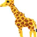 Larcele Micro Giraffe Building Blocks Animal Mini Building Toy Bricks,4737 Pieces KLJM-02 (Model 2841)