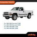 722-045 2Pcs Rear Spring Forward Leaf Spring Hanger Mounting Bracket Compatible with 1988-1999 Chevy GMC C1500 C2500