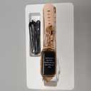 GADIXY Smart Watch,Fitness Tracker Watch 7 Day+ Battery with Heart Rate/Step Counter/Calories/SPO2/Sleep Monitor,IP68 Fitness Smart Watches for Women (Rosegold, 1.47inch)