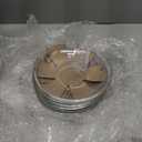 WHJY 6 pcs Clear Glass Plates, 5 inch Glass Plate Set, Small Dessert Plates Tea Plates Bulk