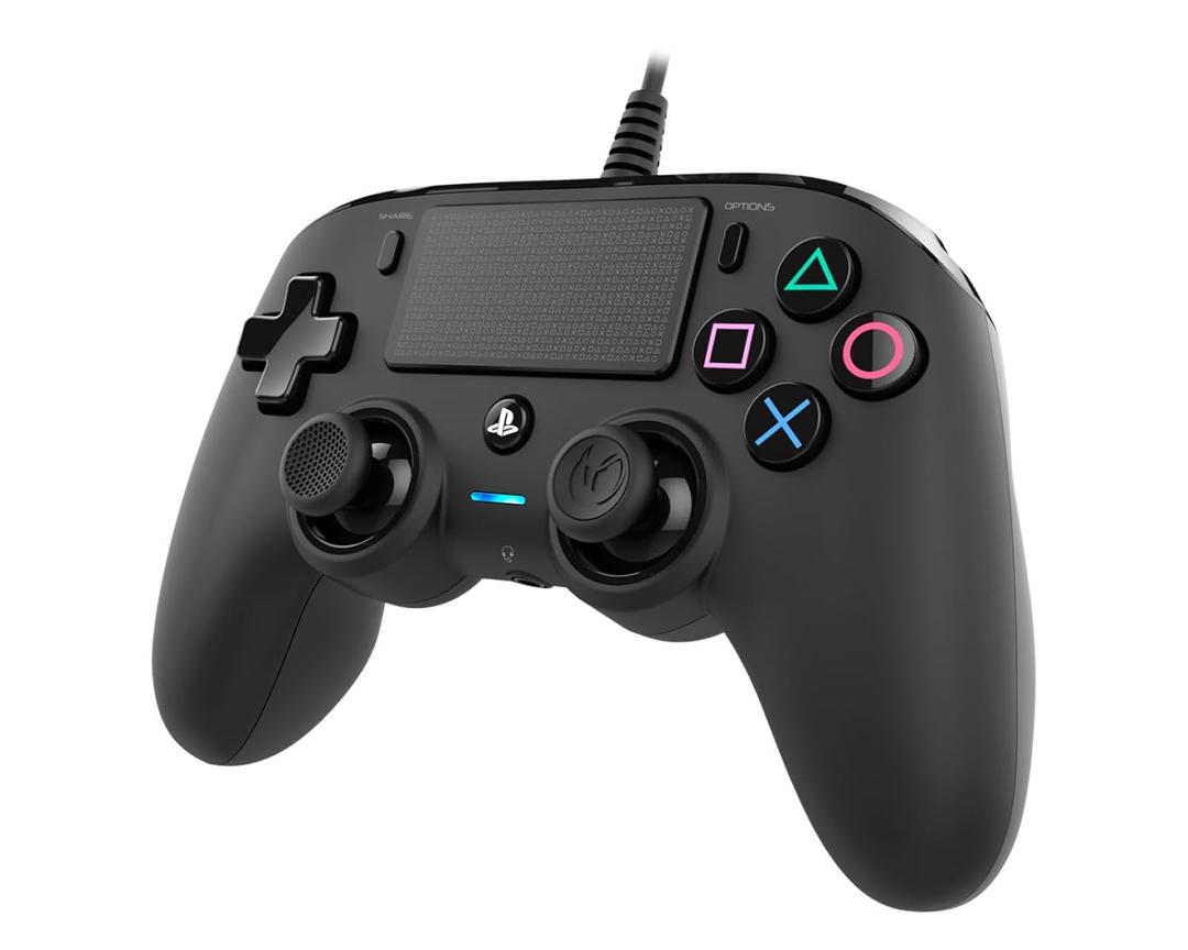 NACON Wired Controller for PlayStation PS4 and PC (Black)