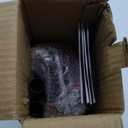 YWHWXB Upgraded Furniture Mover & Tool Furniture Lift Set, 4 360Rotation Rubber Wheels, 1200Lbs Capacity, Black+Red, Folding, High Carbon Steel