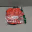 Unisex Adult Black Witch Cape Full Length Hooded Robe Cloak Halloween Dress Up Parties (Red-1)