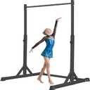 Bongkim Gymnastics Bar for Kids,Adjustable Height Gymnastic Horizontal Bars,Folding Gymnastics Equipment Junior Training Bar for Home Using,Stable Kids Training bar for Children