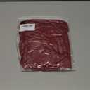 Avidlove Women Ruffle Skirt with Ruched Waist - Mini Lingerie Skirt in Solid Glitter Dark Red, M