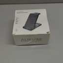 Wireless Charging Station, 3 in 1 Fast Wireless Charger Stand for Multiple Devices Apple Watch Ultra Series 11 10 9 8 7 6 SE 5 4 3 2, iPhone 17 16 15 14 13 12 11 Pro Max/Plus/Air/X/XS/XR, Airpods Pro (Black)